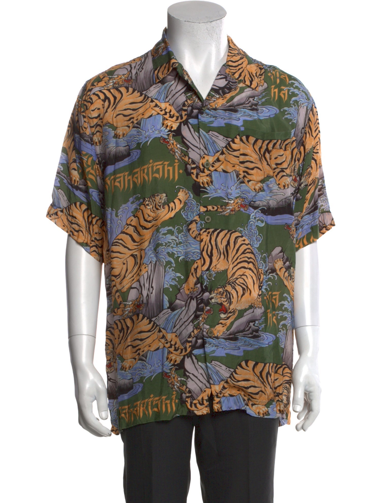 Maharishi Printed Short Sleeve Shirt