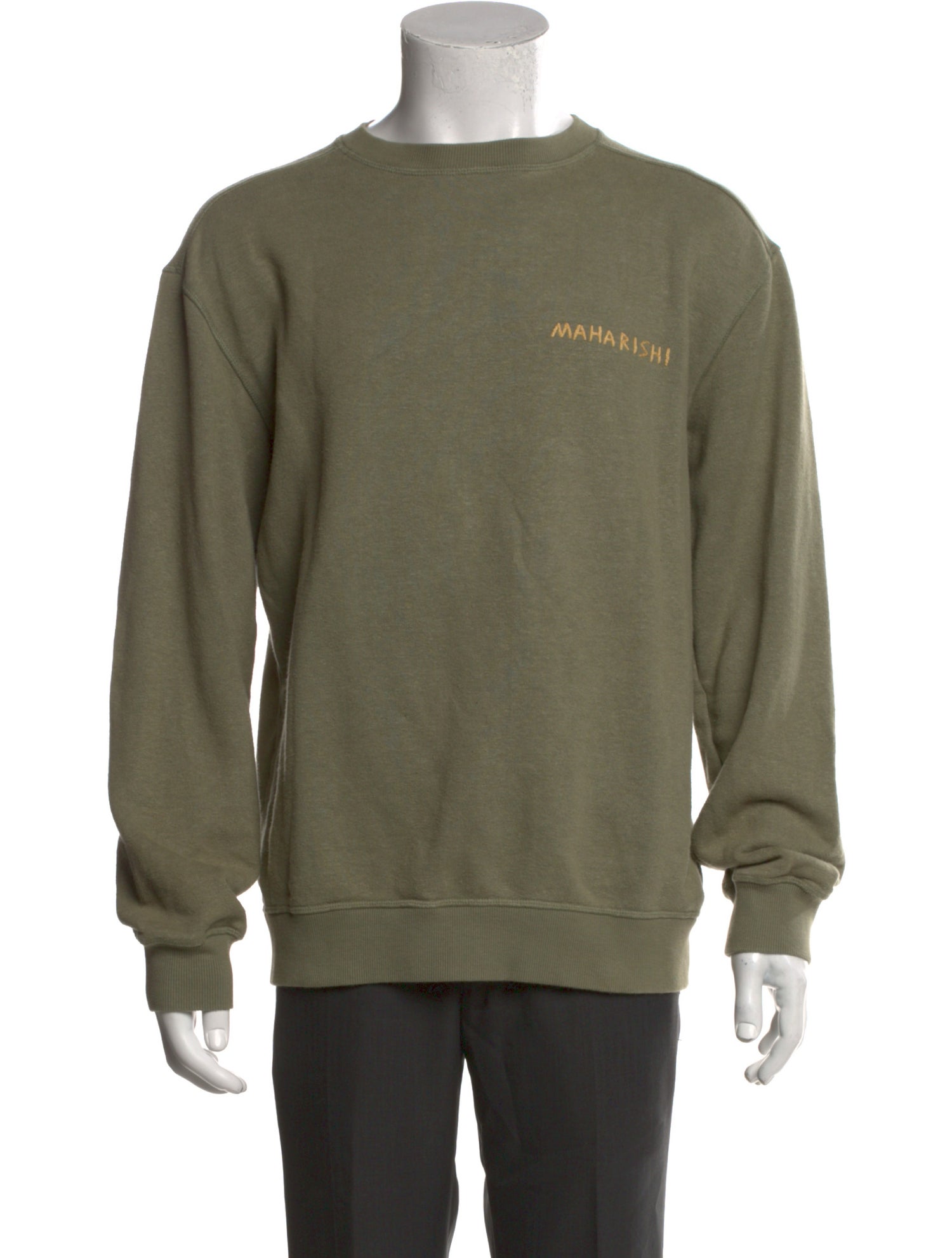 Maharishi Graphic Print Crew Neck Pullover