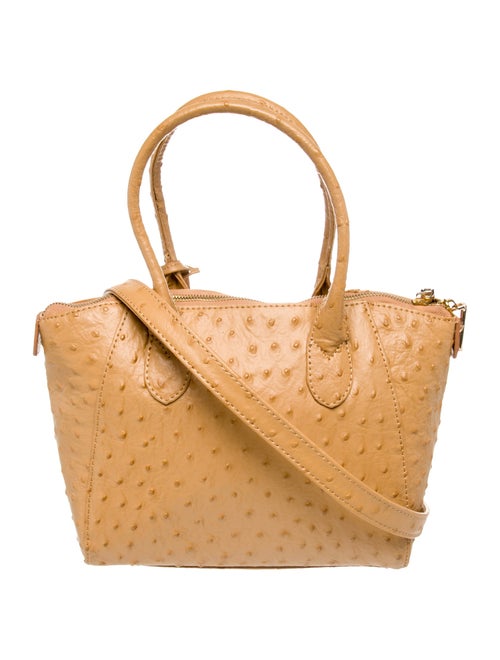 Muska Ostrich Bucket Bag