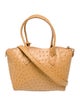 Muska Ostrich Bucket Bag