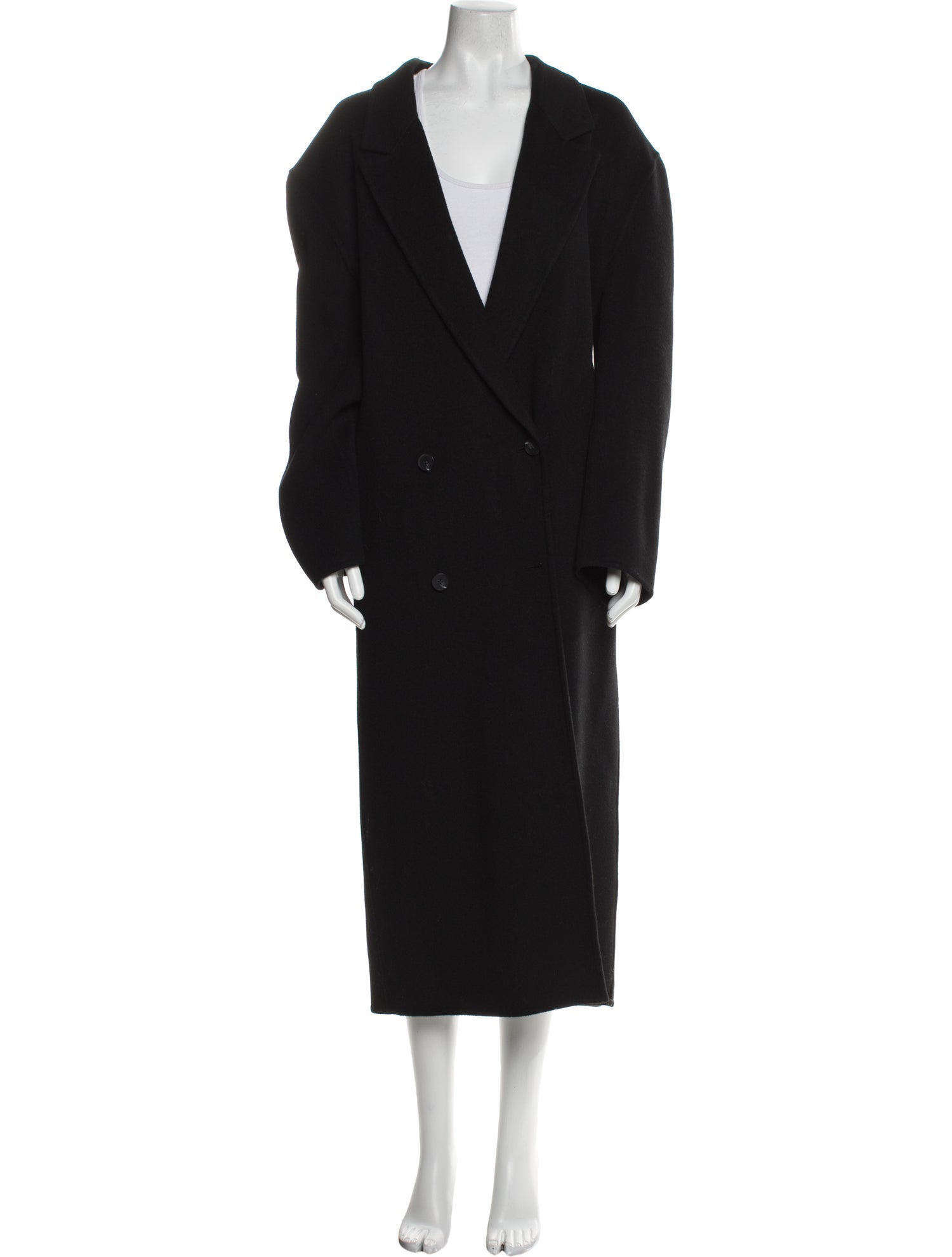 Marcéla London Wool Faux Fur Coat