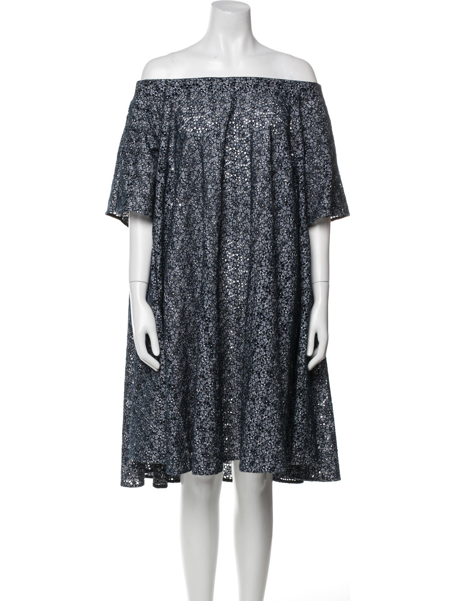 Ms Min Printed Mini Dress