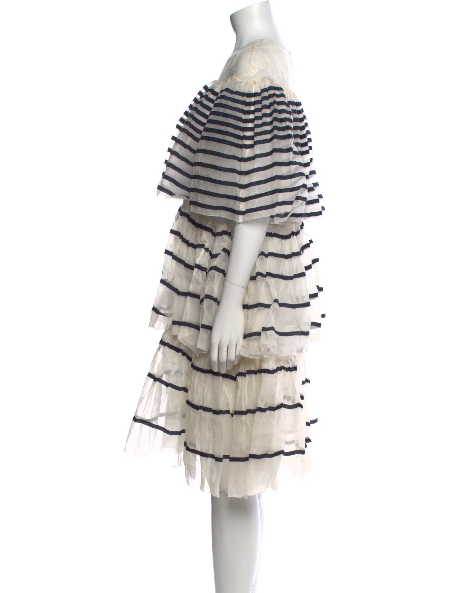 Ms Min Silk Knee-Length Dress