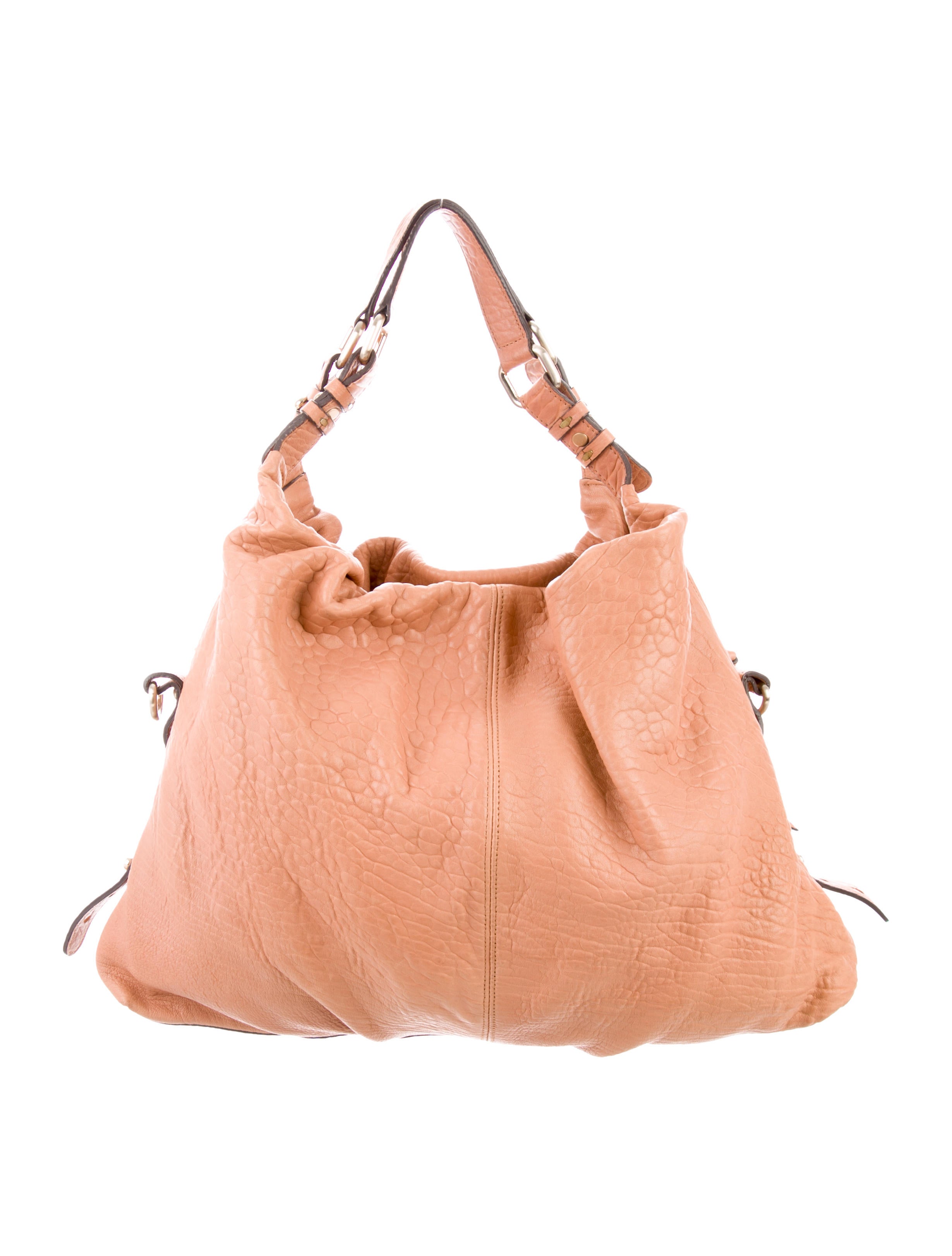 MS by Martine Sitbon Leather Shoulder Bag - Brown Shoulder Bags