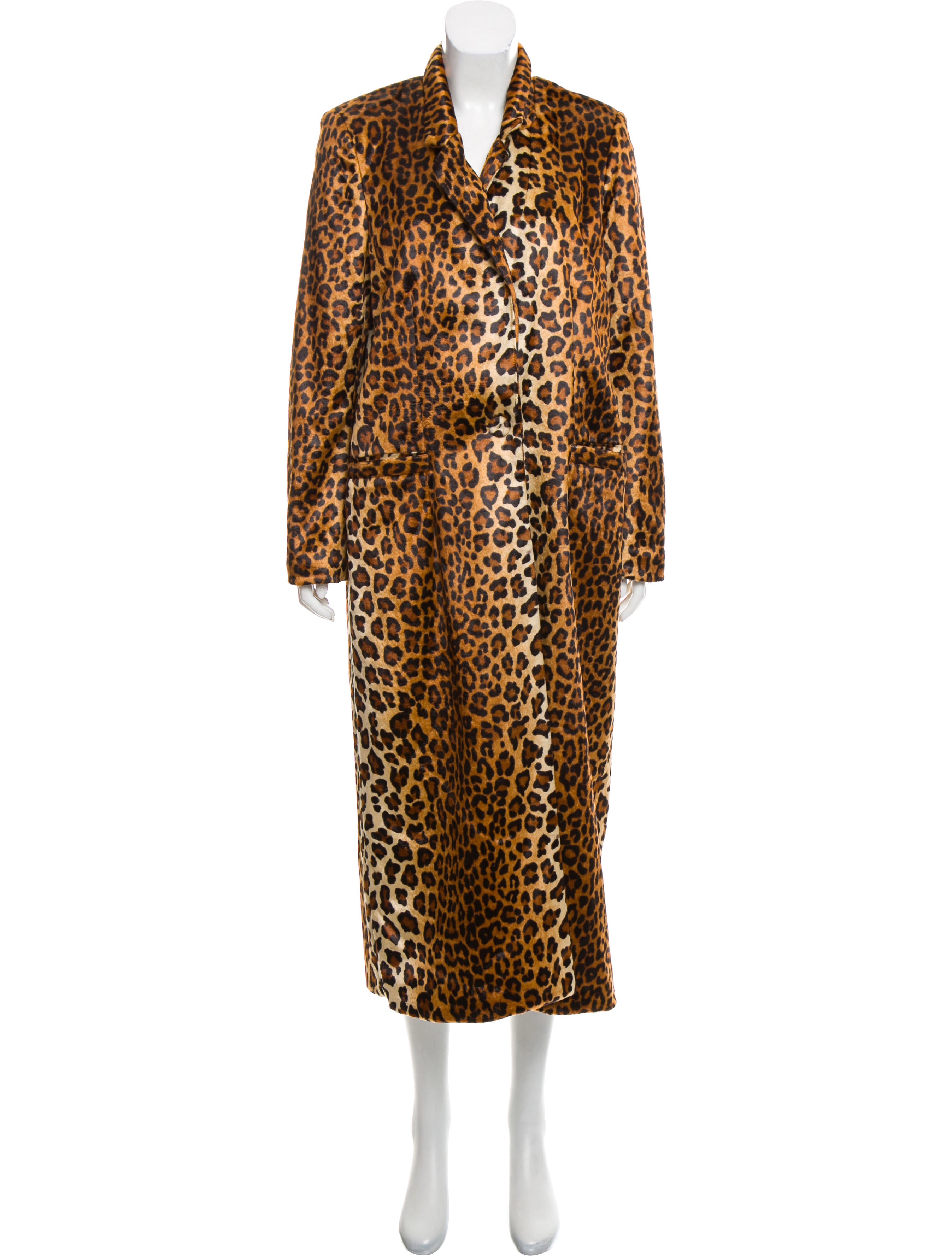 michelle mason leopard coat