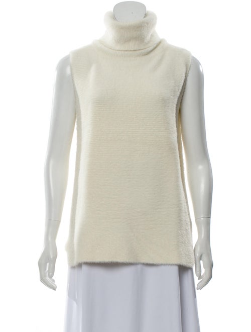 Michelle Mason Turtleneck Sweater White