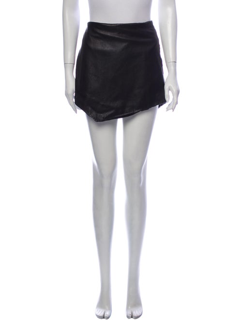 Michelle Mason Mini Skirt Black
