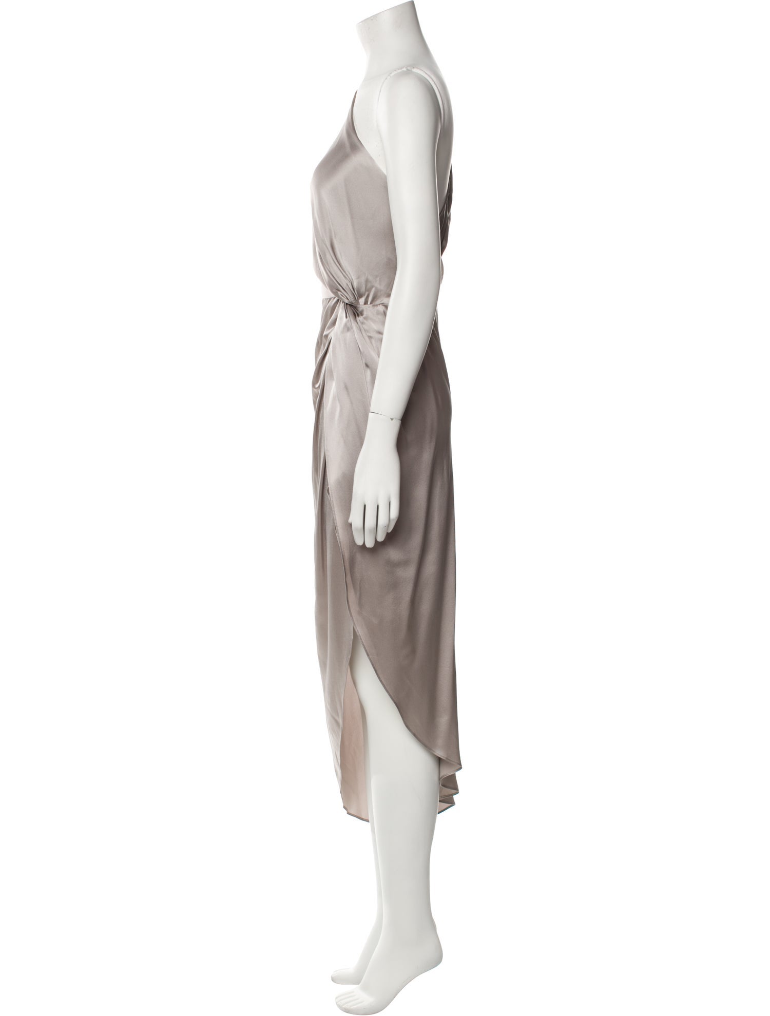 Michelle Mason Silk Long Dress