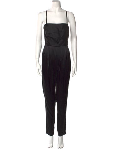 Michelle Mason Jumpsuits and Rompers Silk Square Neckline Jumpsuit US 2 | XS