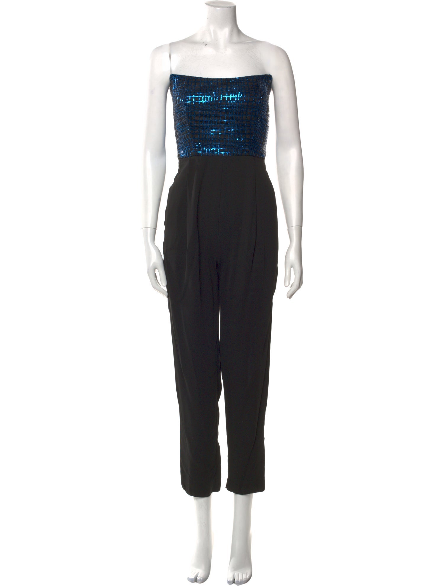 Michelle Mason Strapless Jumpsuit