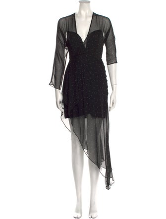 Michelle Mason Silk Mini Dress
