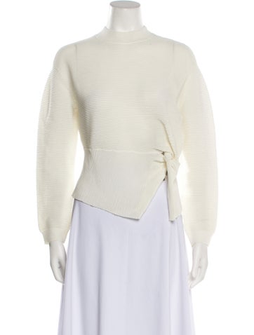 Michelle Mason Tops Mock Neck Long Sleeve Top Petite