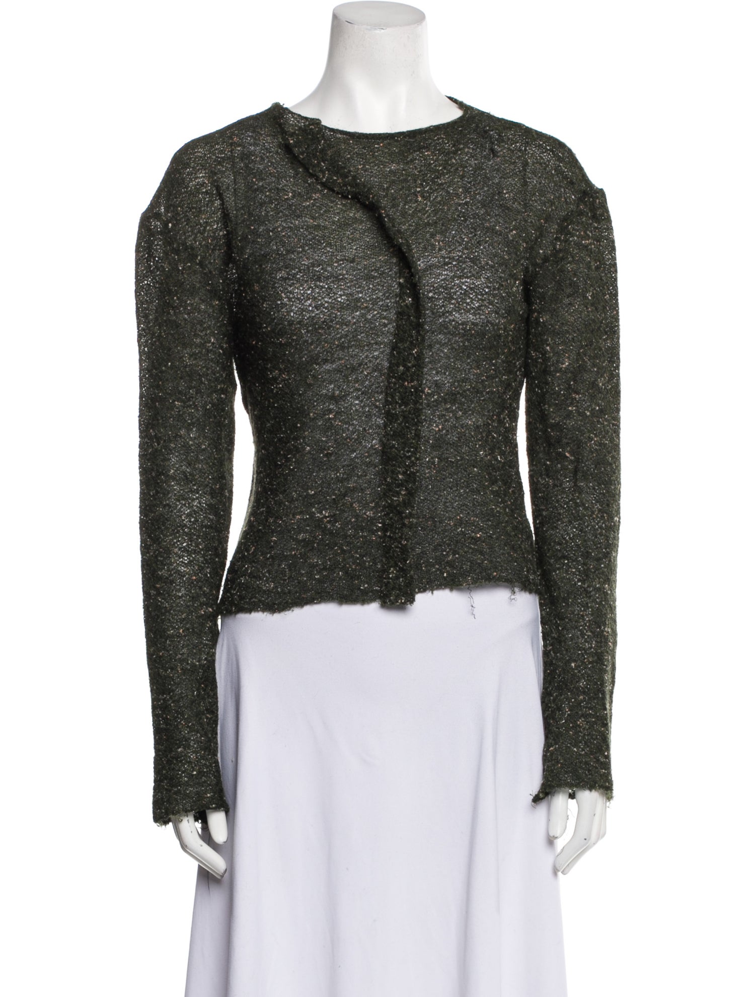 Michelle Mason Mohair Bateau Neckline Sweater