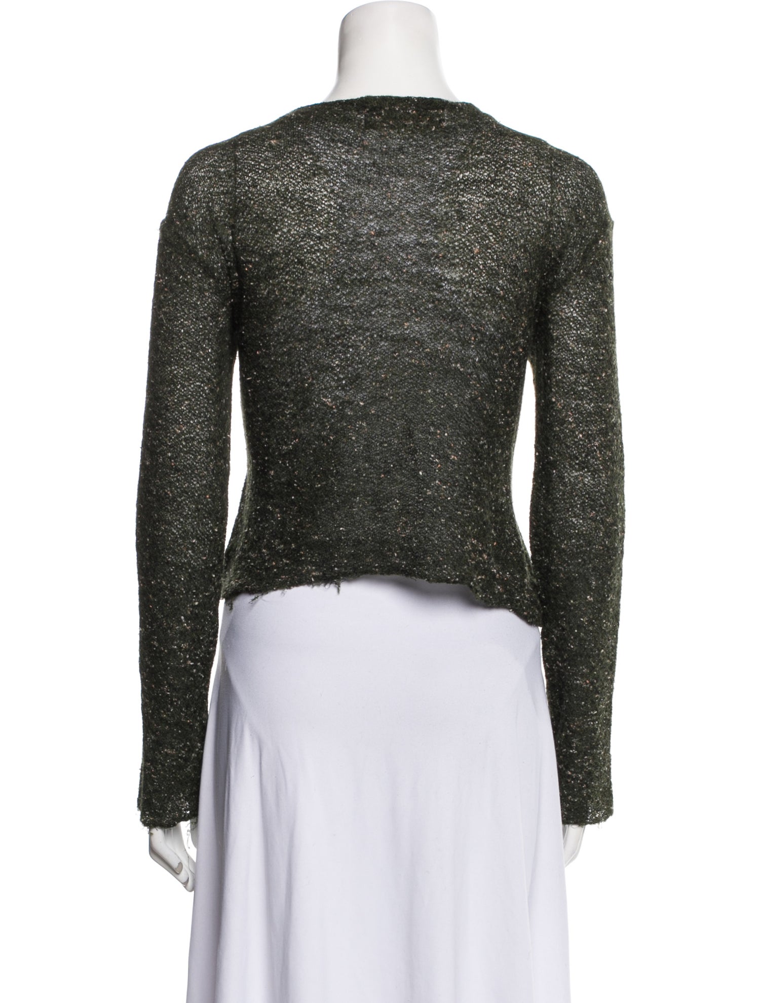 Michelle Mason Mohair Bateau Neckline Sweater