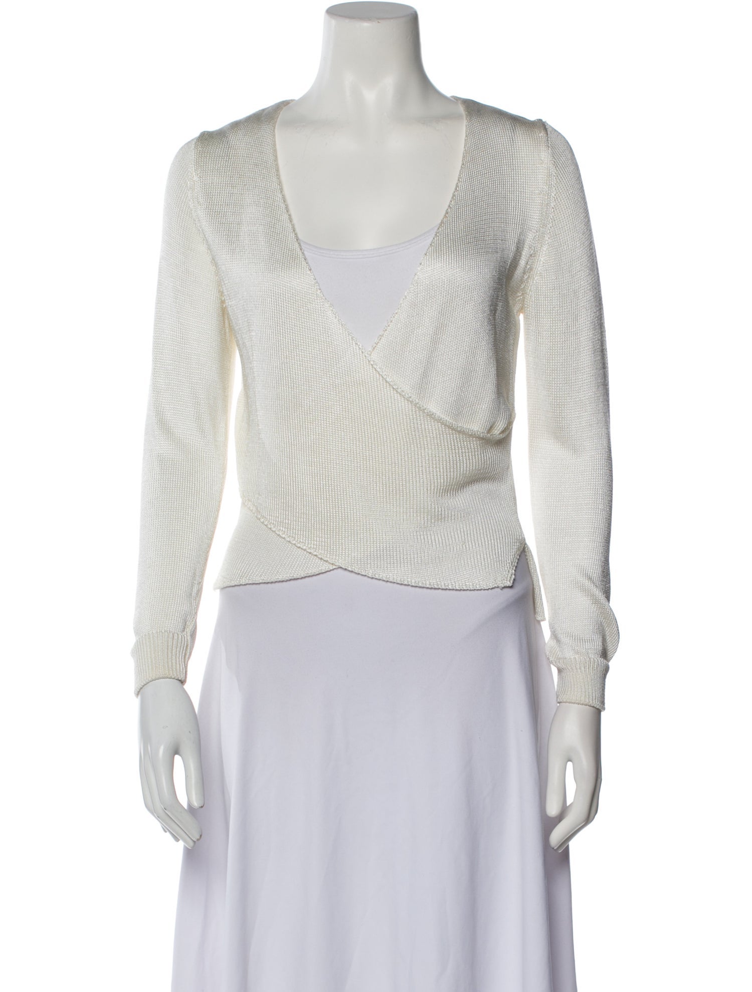 Michelle Mason Plunge Neckline Sweater