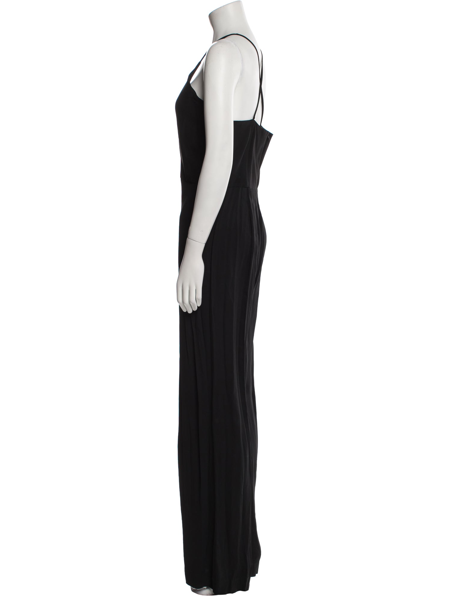 Michelle Mason Plunge Neckline Jumpsuit