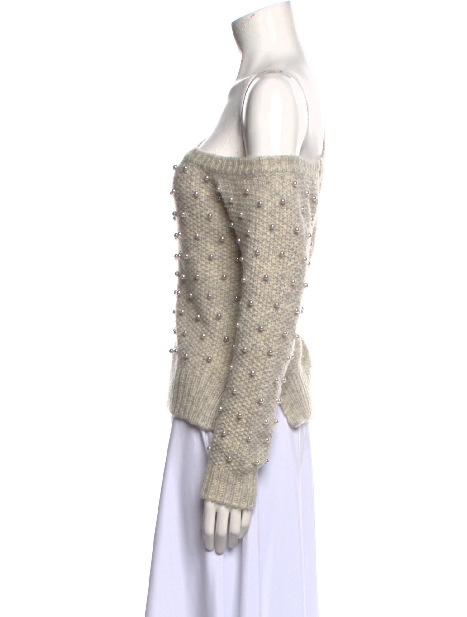 Michelle Mason Wool Asymmetrical Sweater