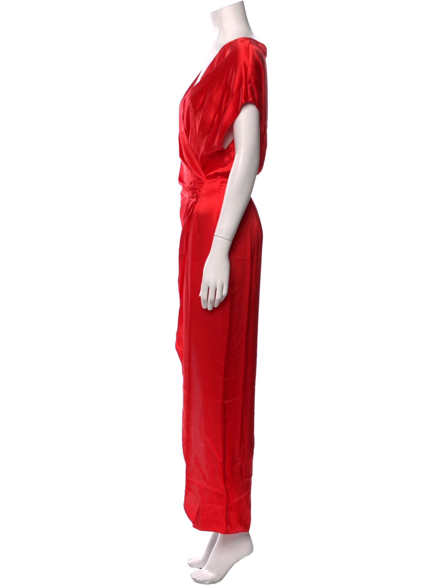 Michelle Mason Silk Long Dress