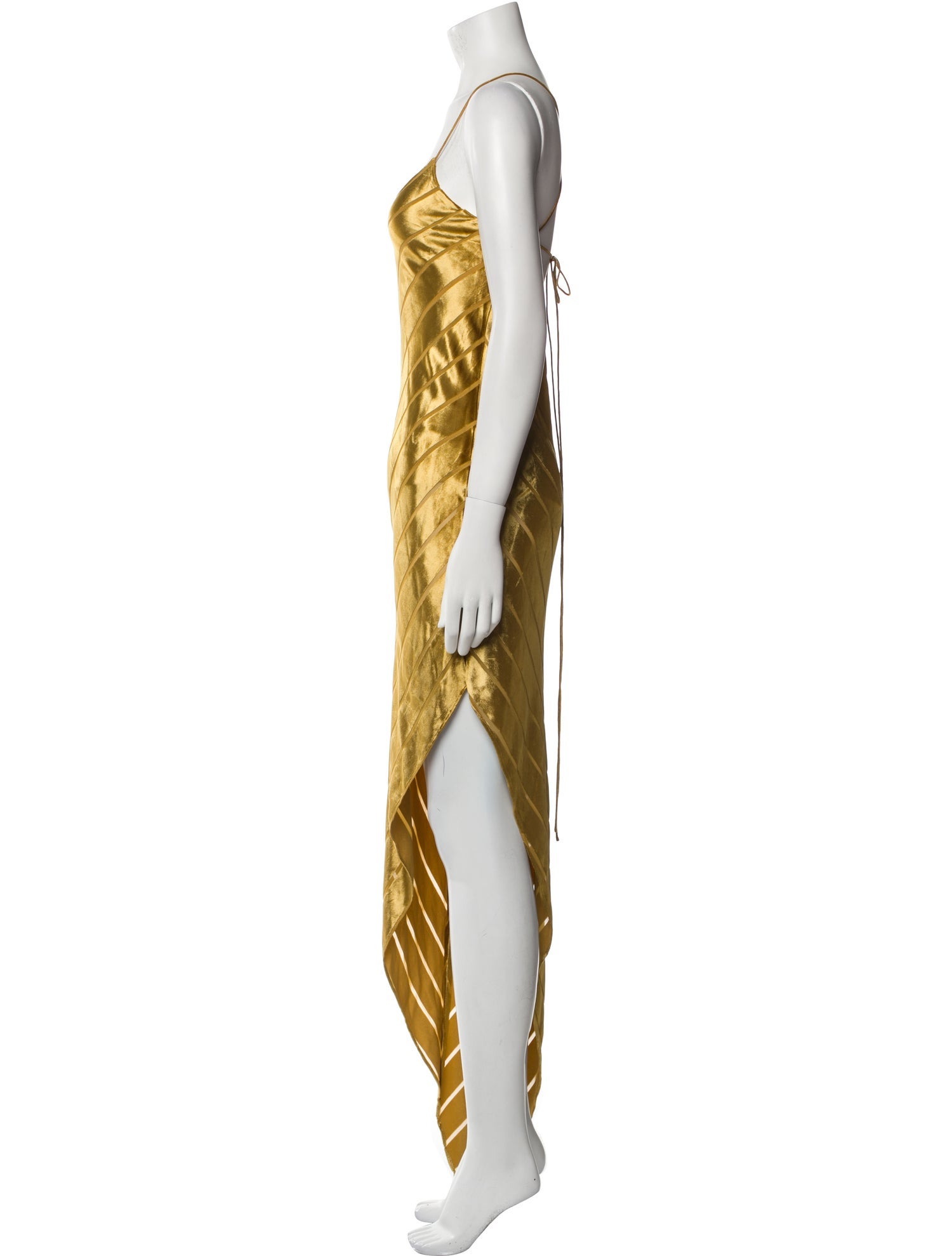 Michelle Mason Silk Long Dress