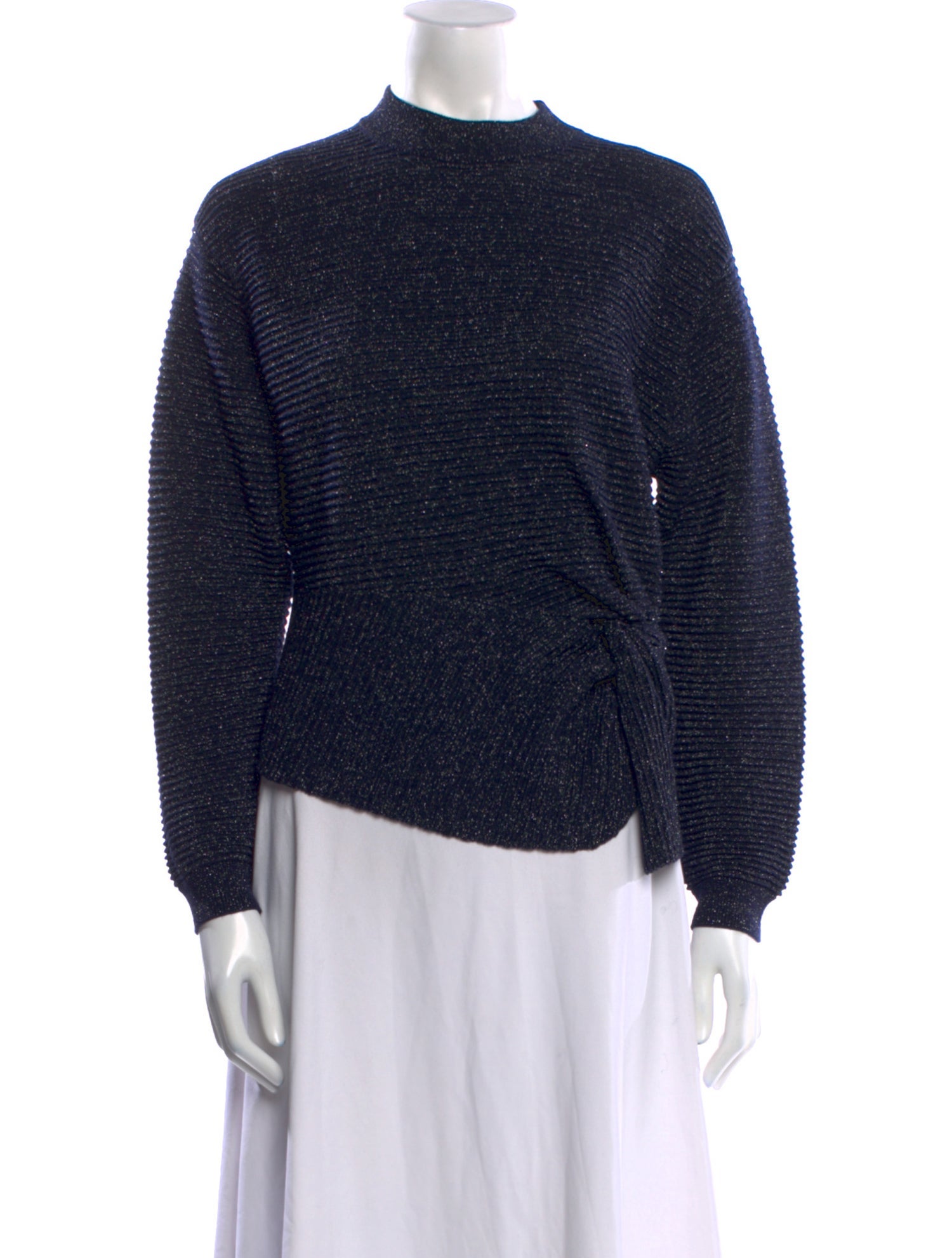 Michelle Mason Wool Mock Neck Sweater