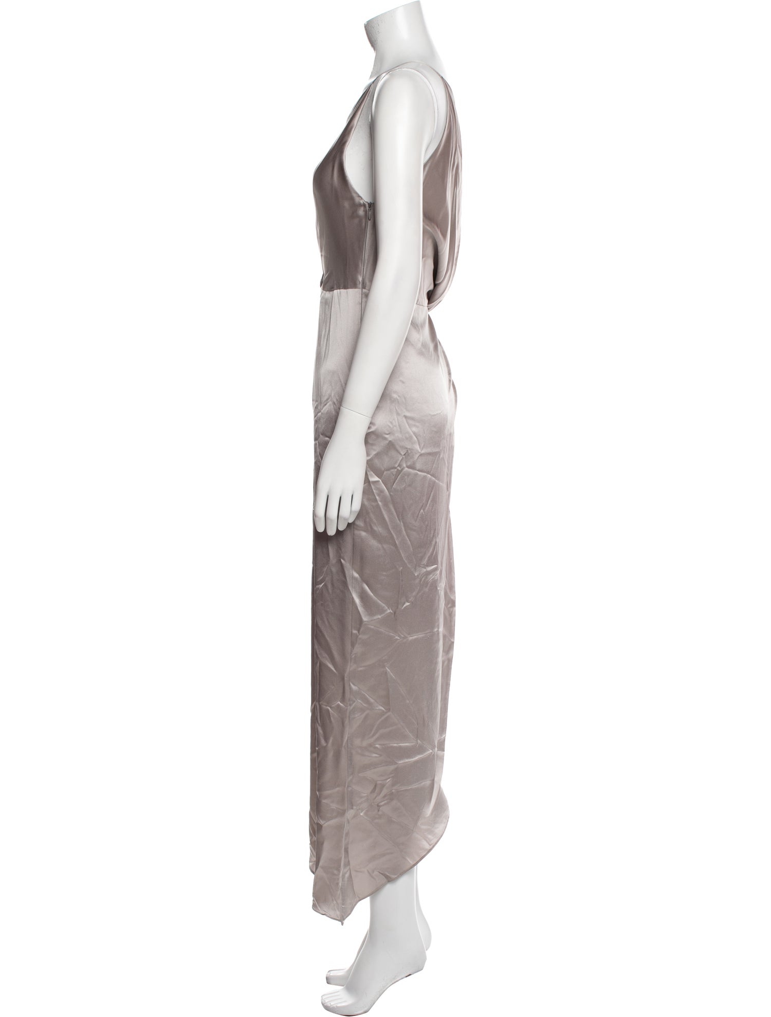 Michelle Mason Silk Long Dress