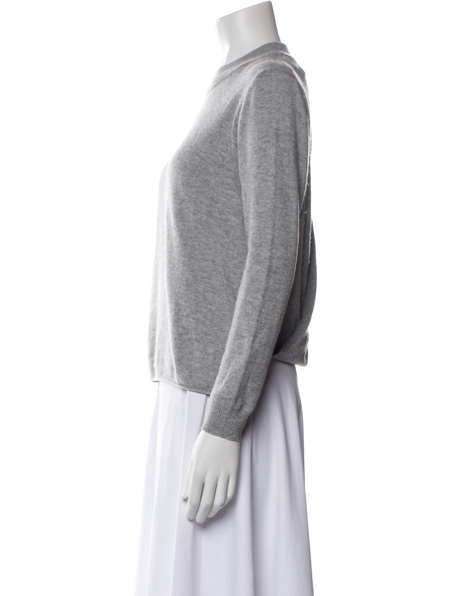 Michelle Mason Merino Wool Crew Neck Sweater
