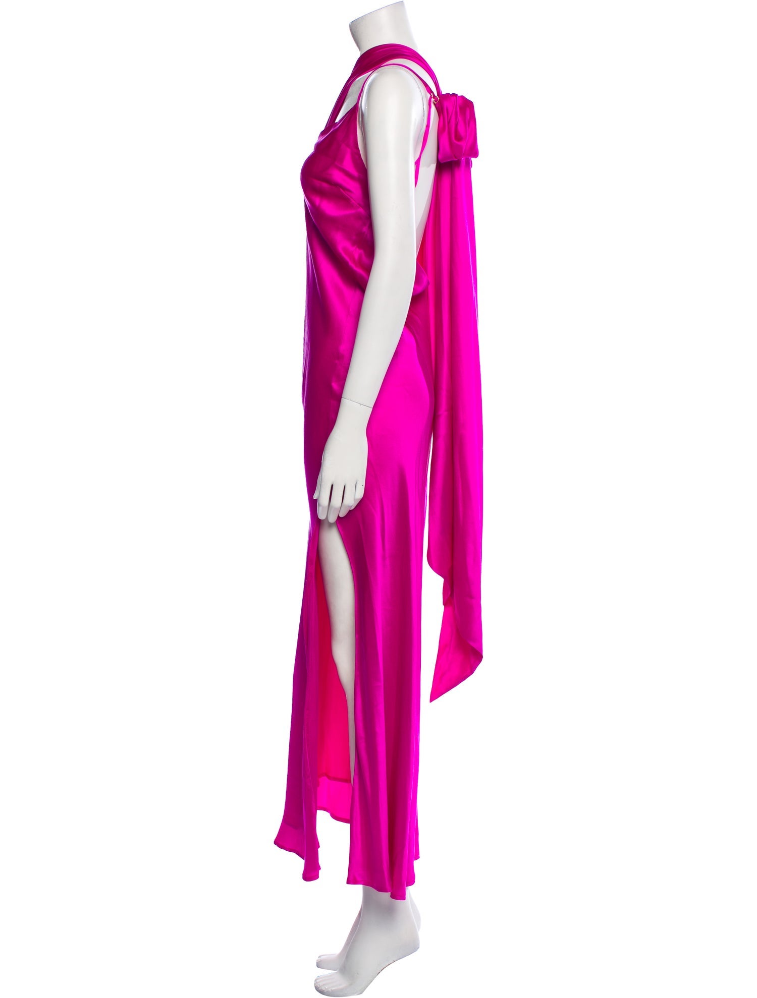 Michelle Mason Silk Long Dress