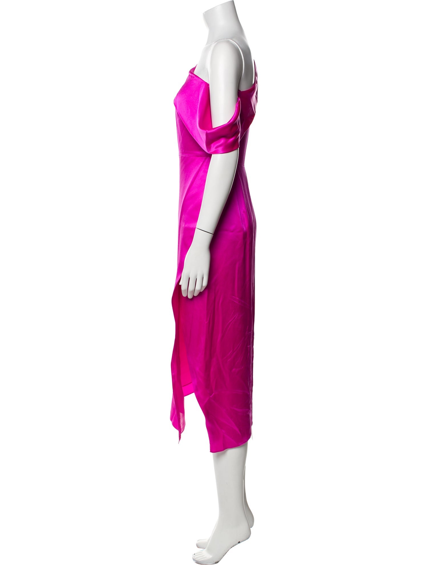 Michelle Mason Silk Midi Length Dress