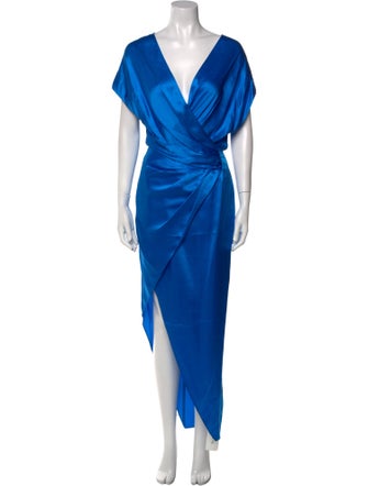 Michelle Mason Silk Long Dress