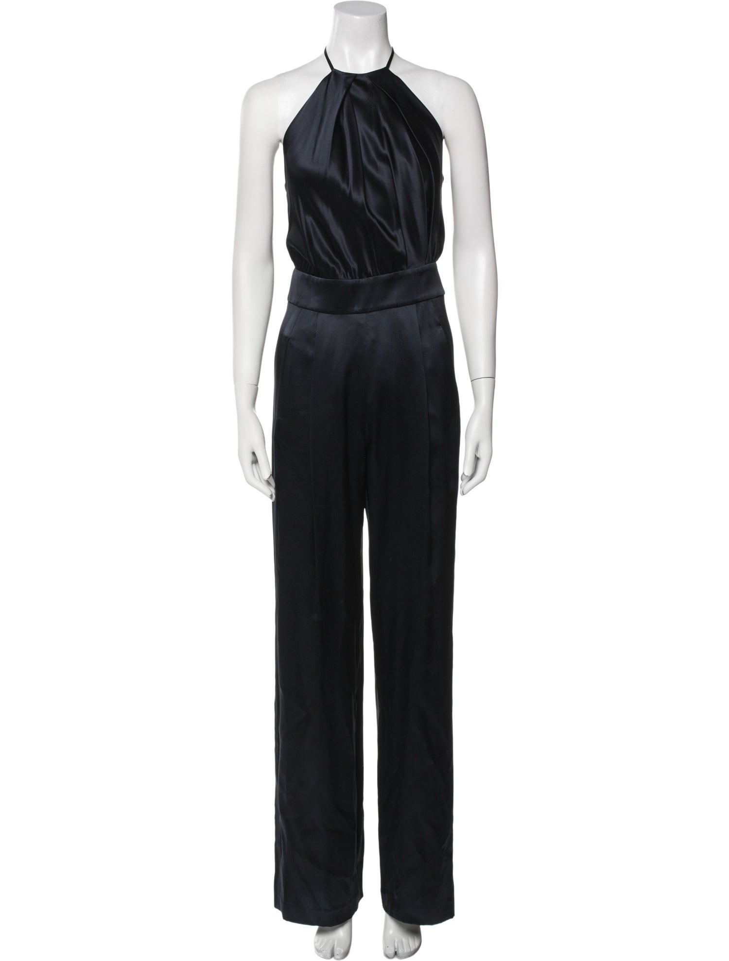 Michelle Mason Silk Halterneck Jumpsuit