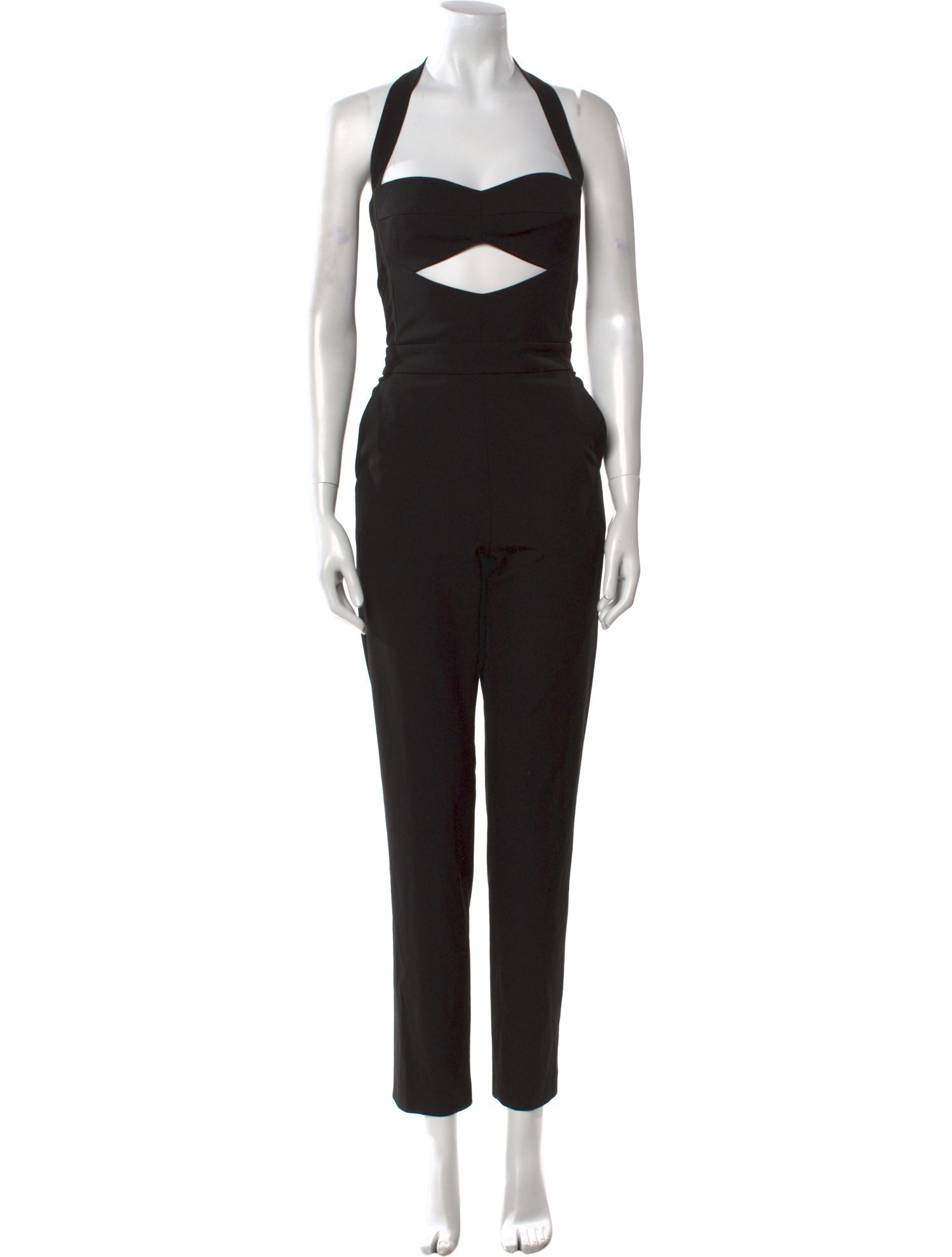 Michelle Mason Halterneck Jumpsuit