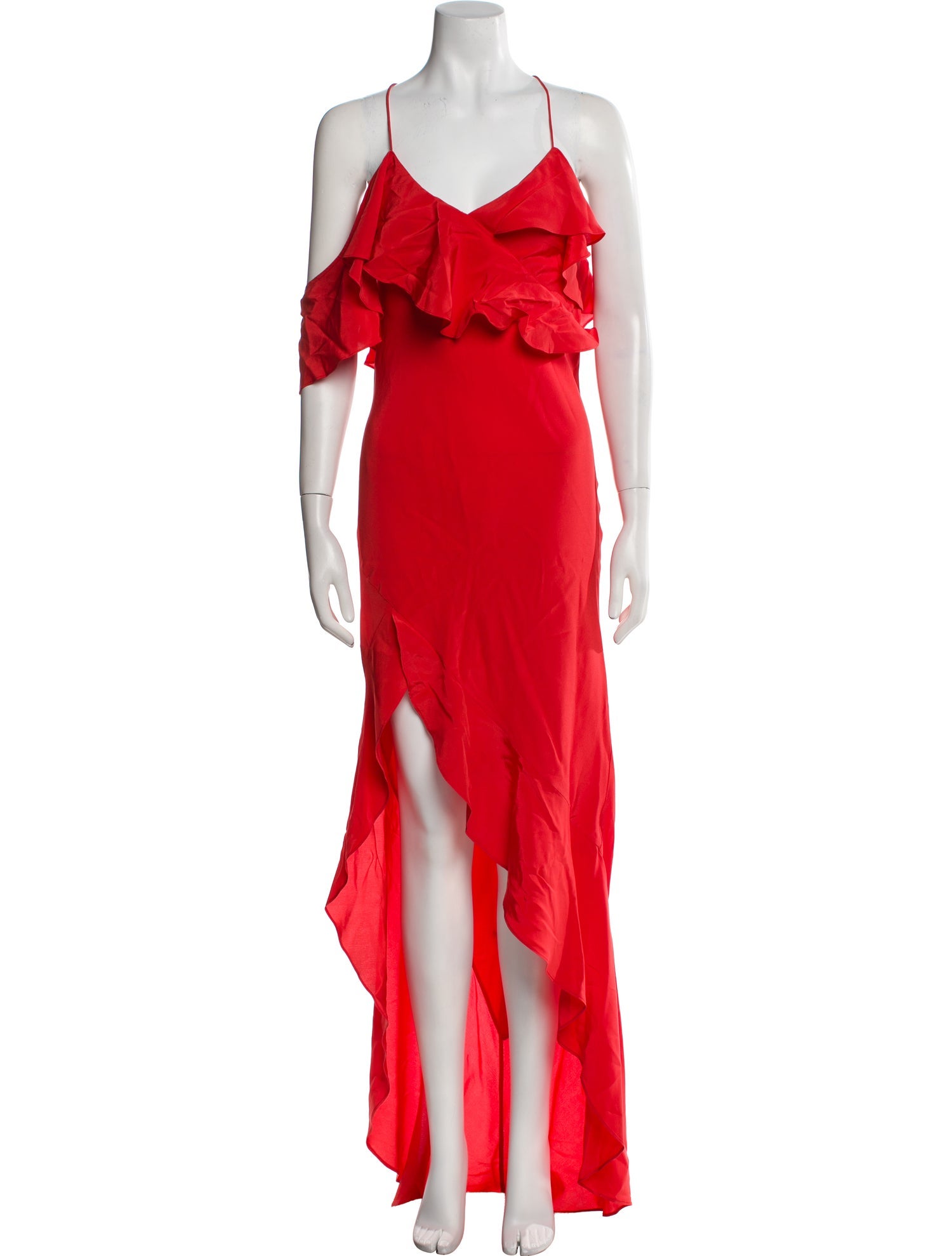 Michelle Mason Silk Long Dress