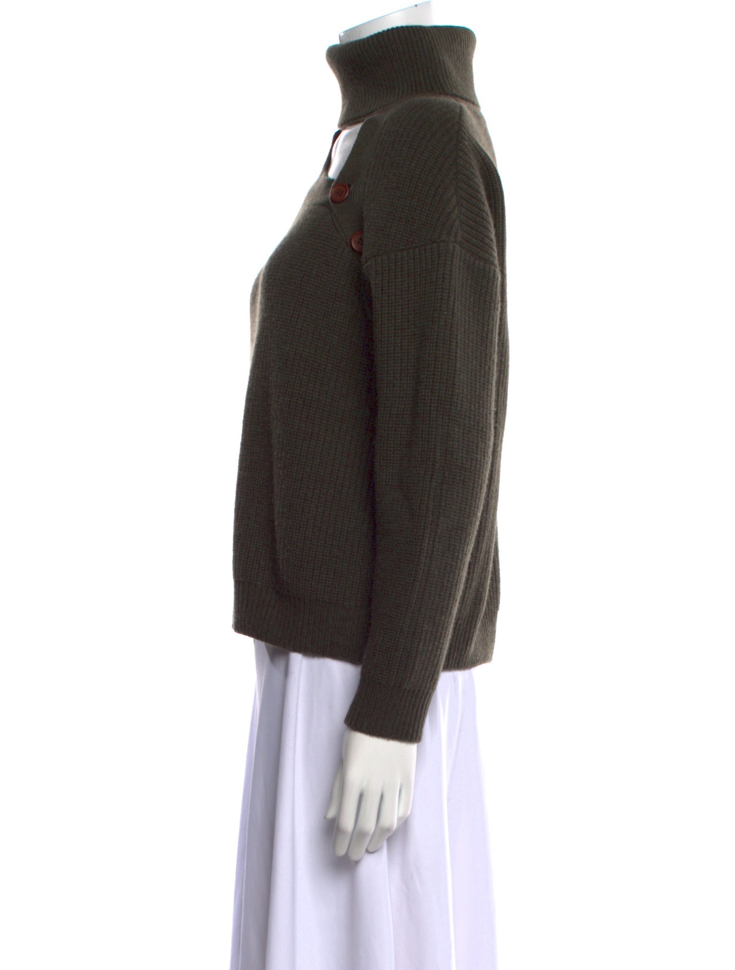 Michelle Mason Wool Mock Neck Sweater