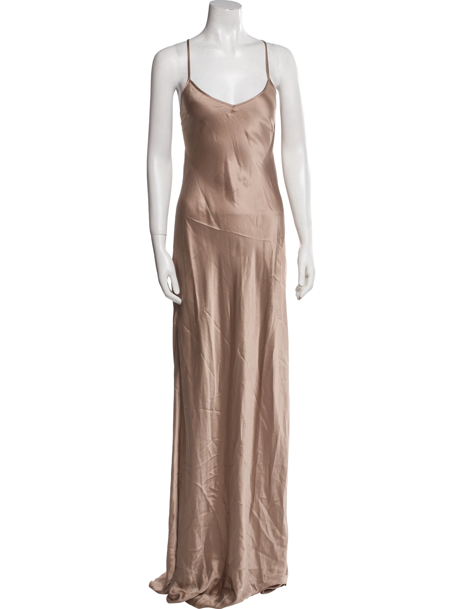 Michelle Mason Silk Long Dress