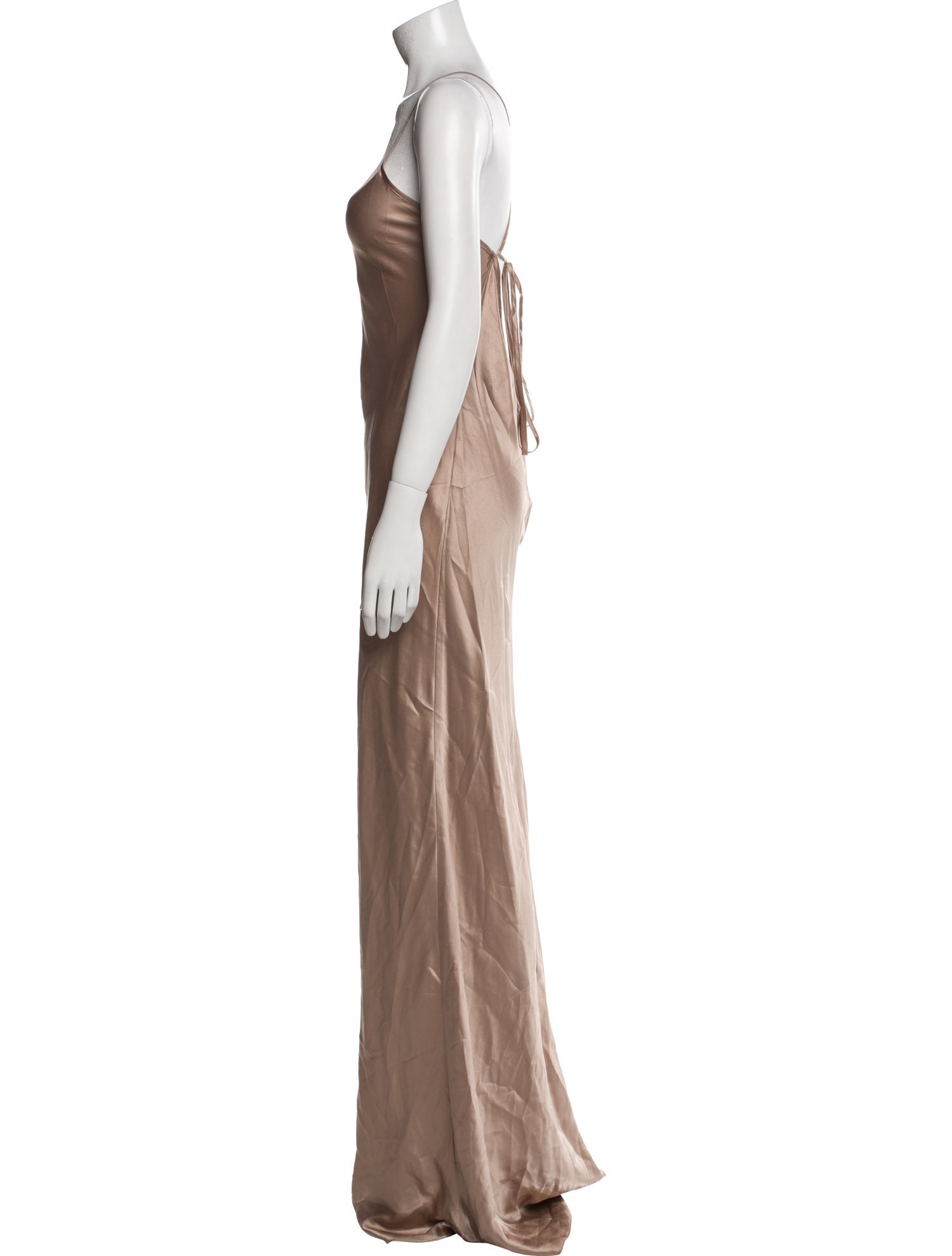 Michelle Mason Silk Long Dress