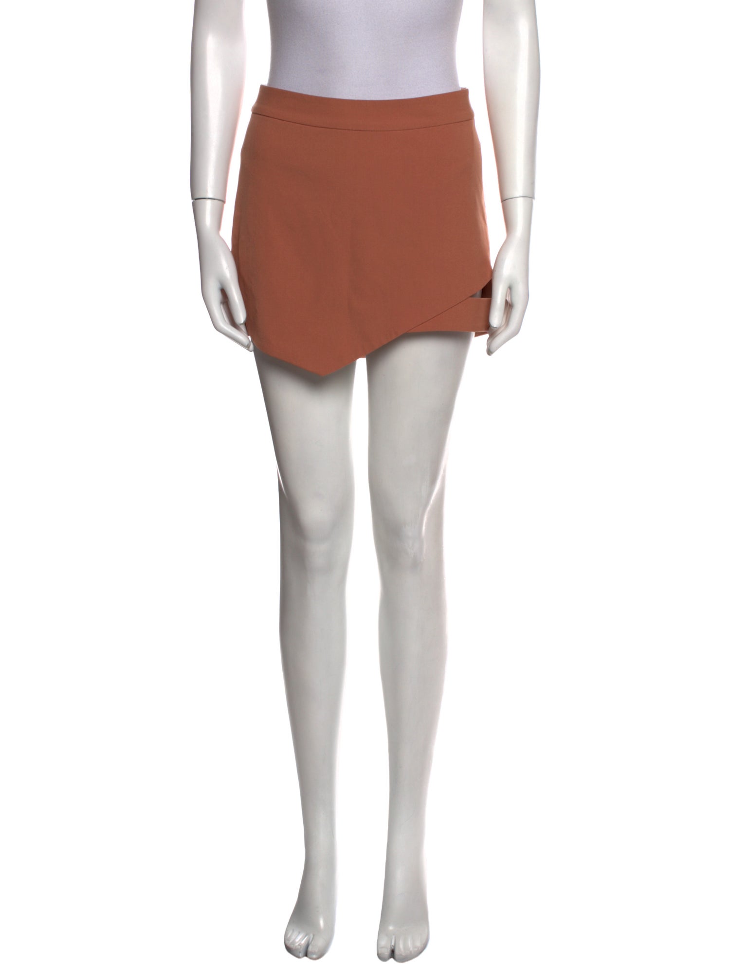 Michelle Mason Cutout Accent Mini Skirt