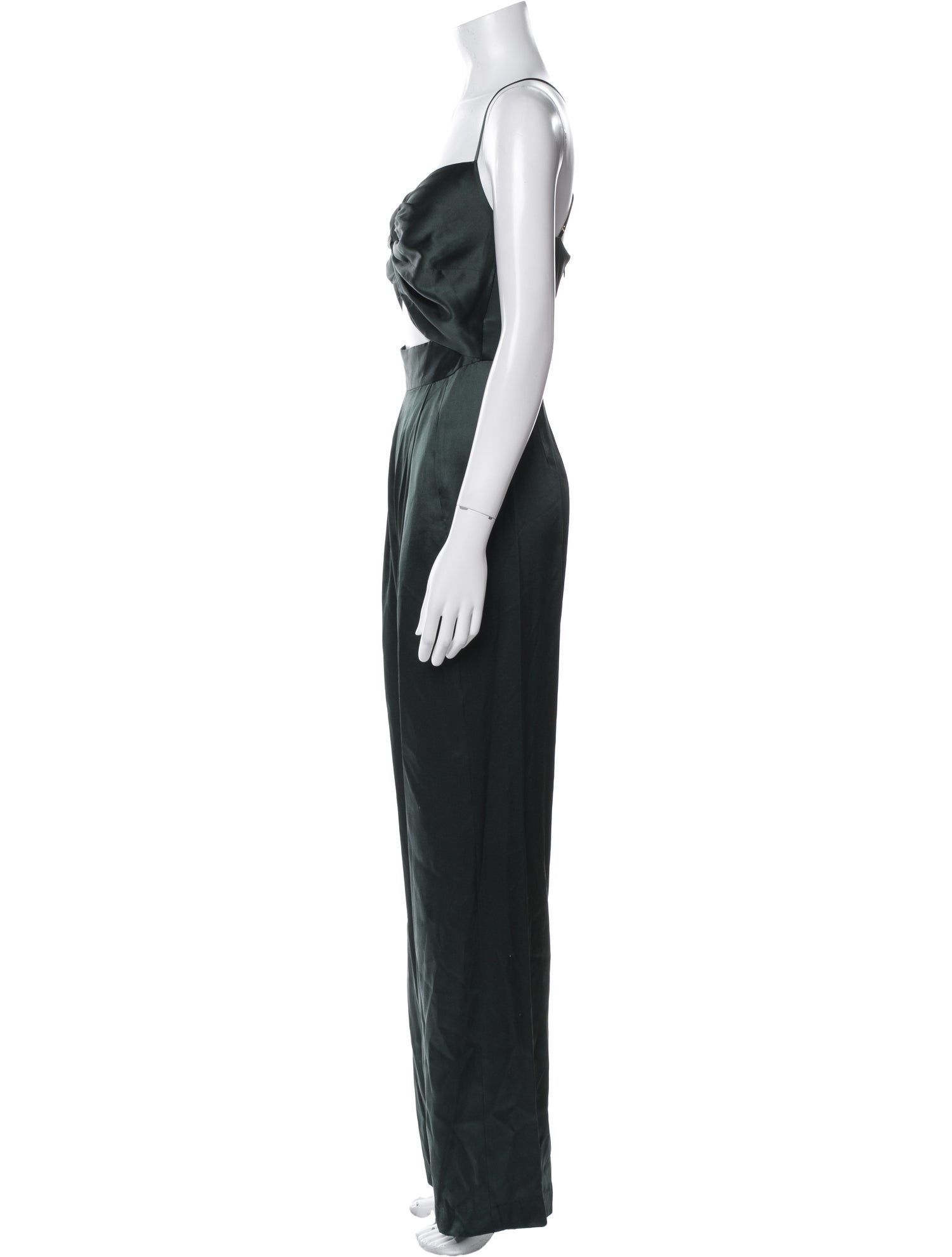 Michelle Mason Silk V-Neck Jumpsuit