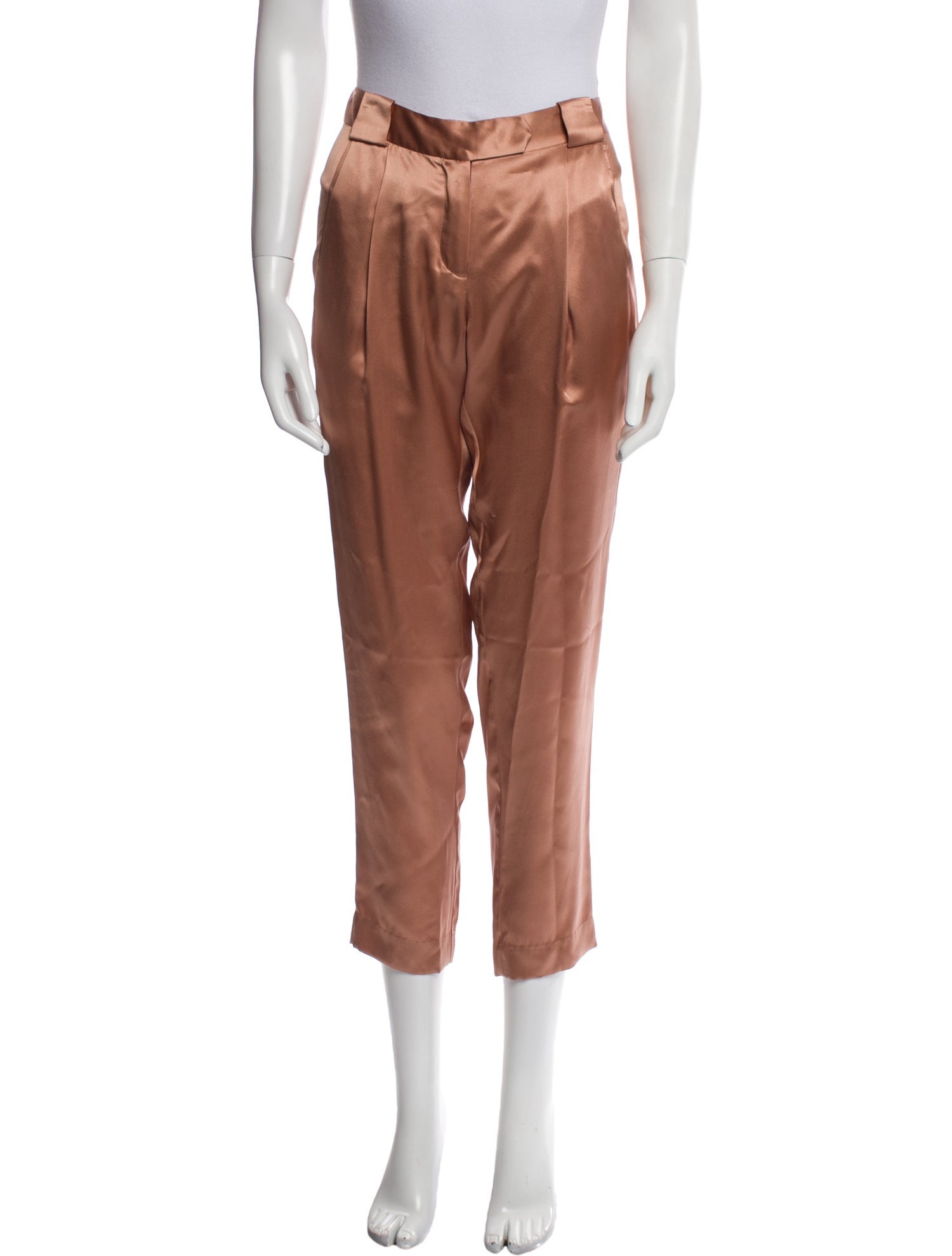 Michelle Mason Silk Straight Leg Pants