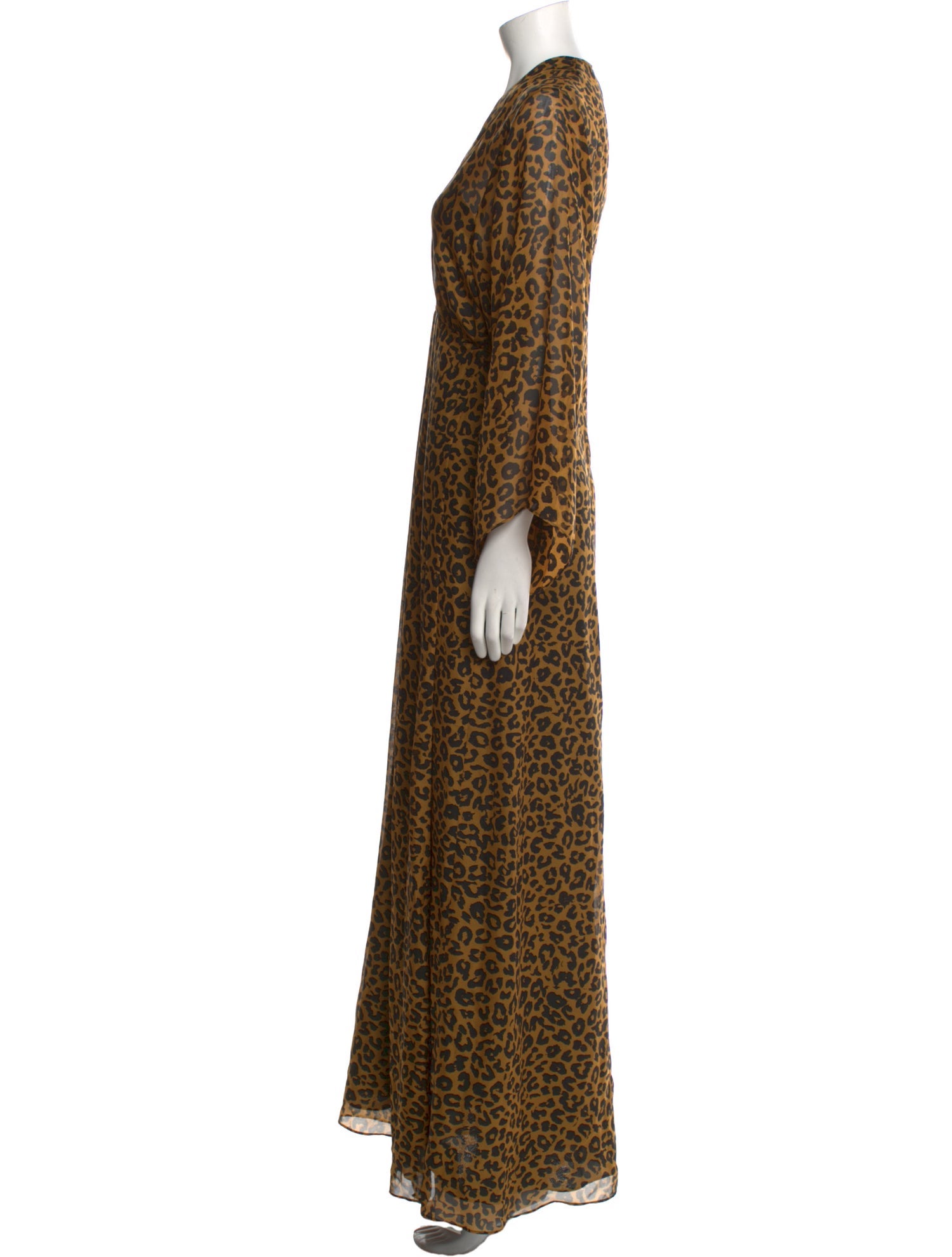 Michelle Mason Silk Long Dress