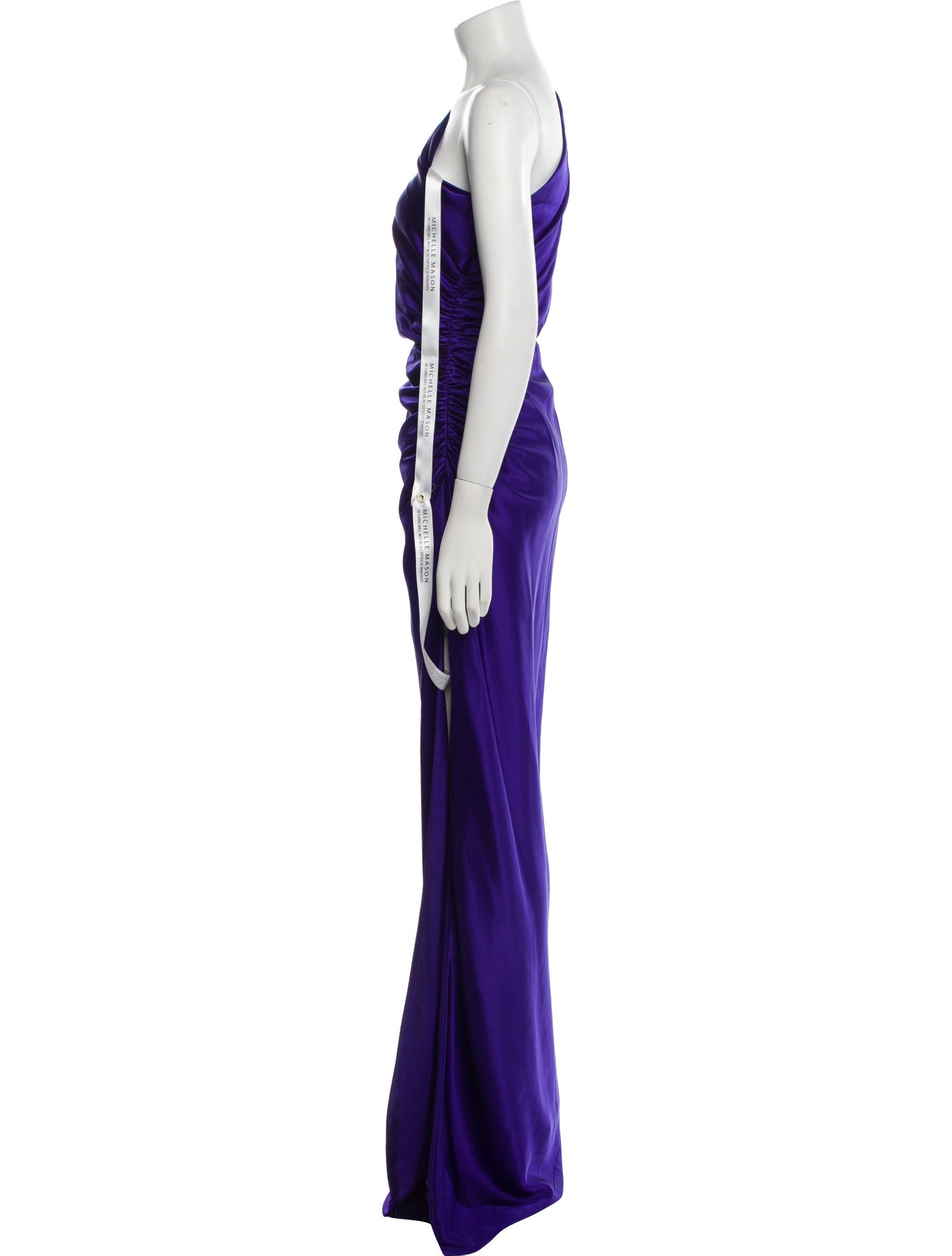 Michelle Mason Silk Long Dress