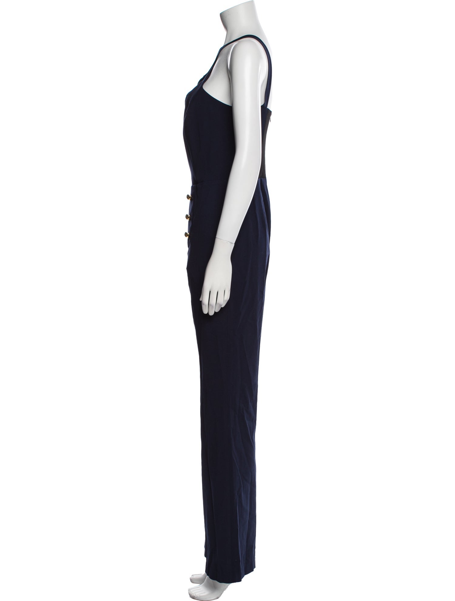 Michelle Mason V-Neck Jumpsuit