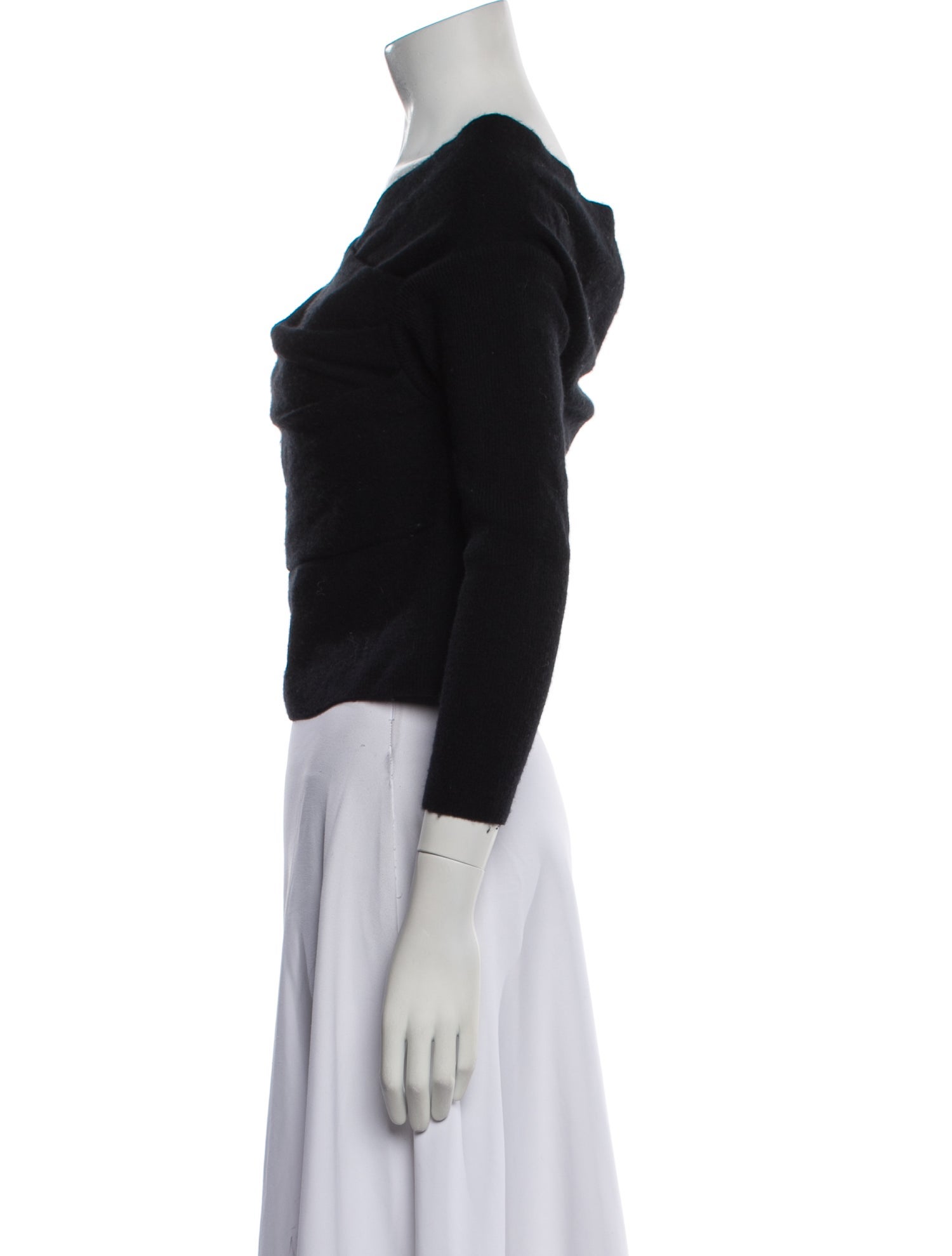 Michelle Mason Merino Wool Cowl Neck Sweater