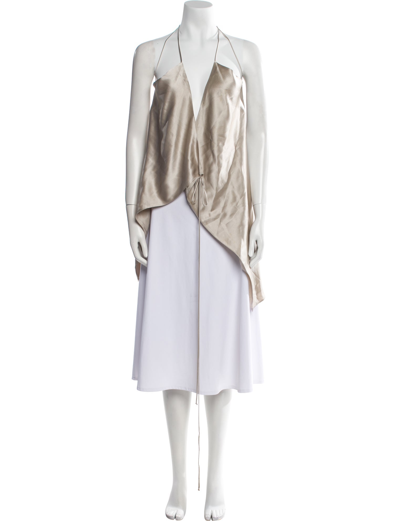 Michelle Mason Silk V-Neck Tunic