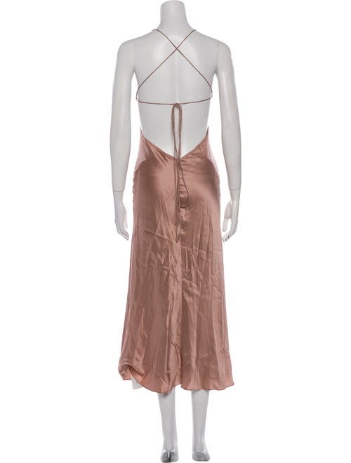 Michelle Mason Silk Midi Length Dress