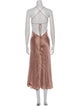 Michelle Mason Silk Midi Length Dress