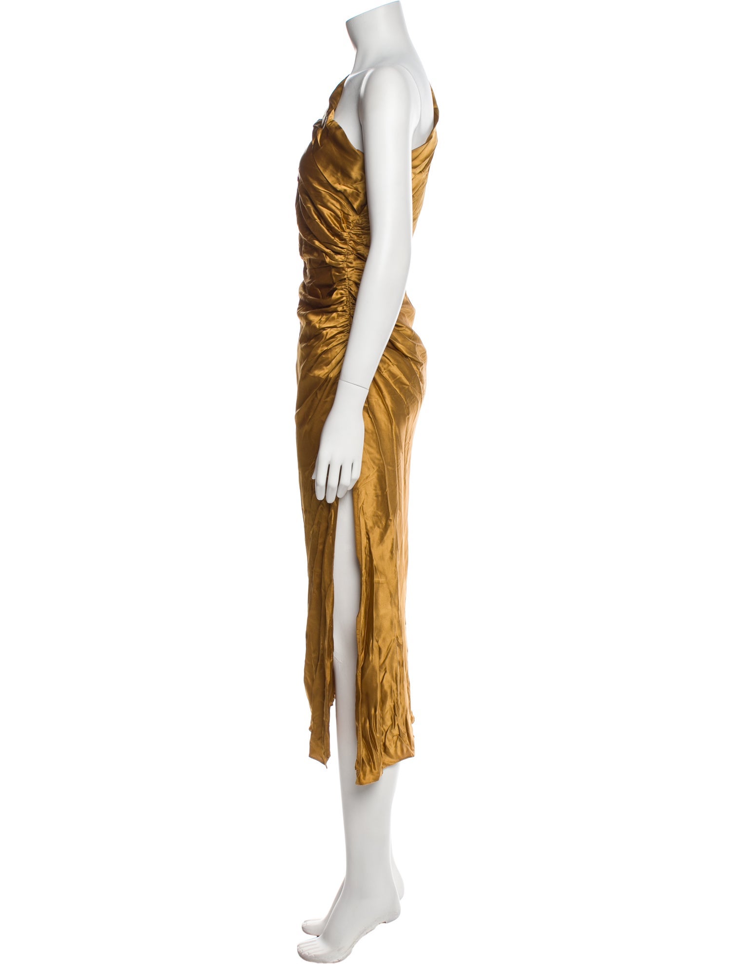 Michelle Mason Silk Long Dress