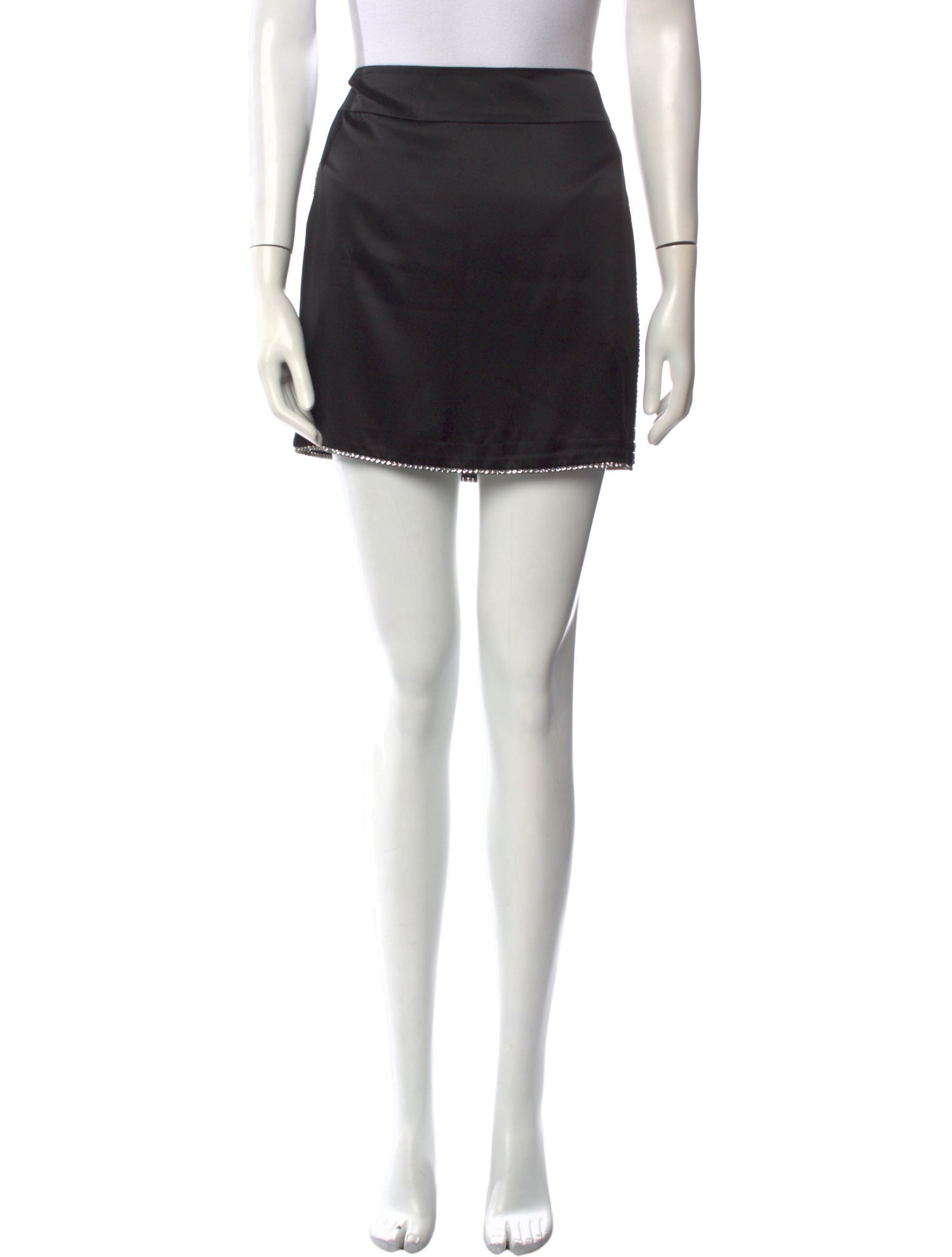 Michelle Mason Silk Mini Skirt
