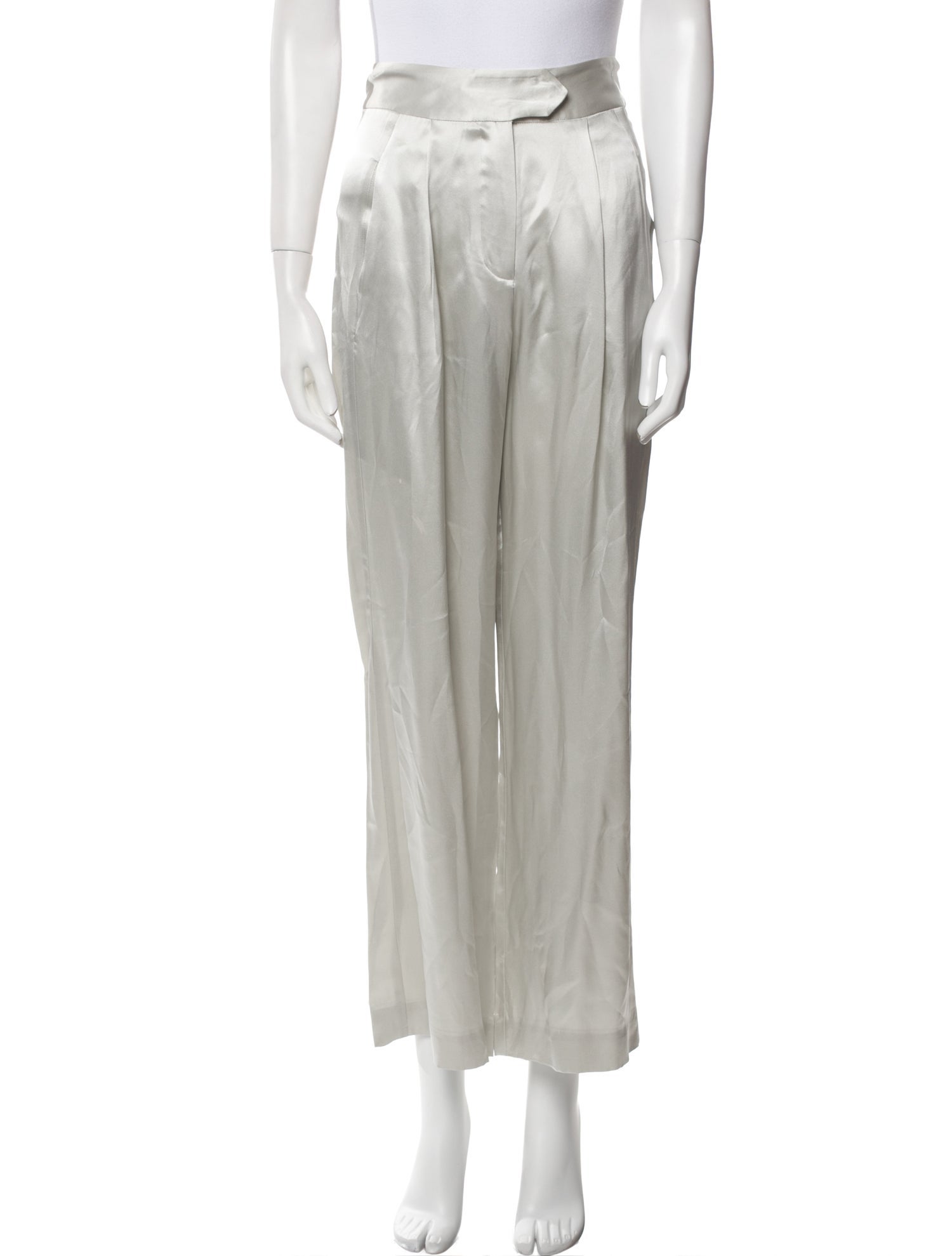 Michelle Mason Silk Wide Leg Pants