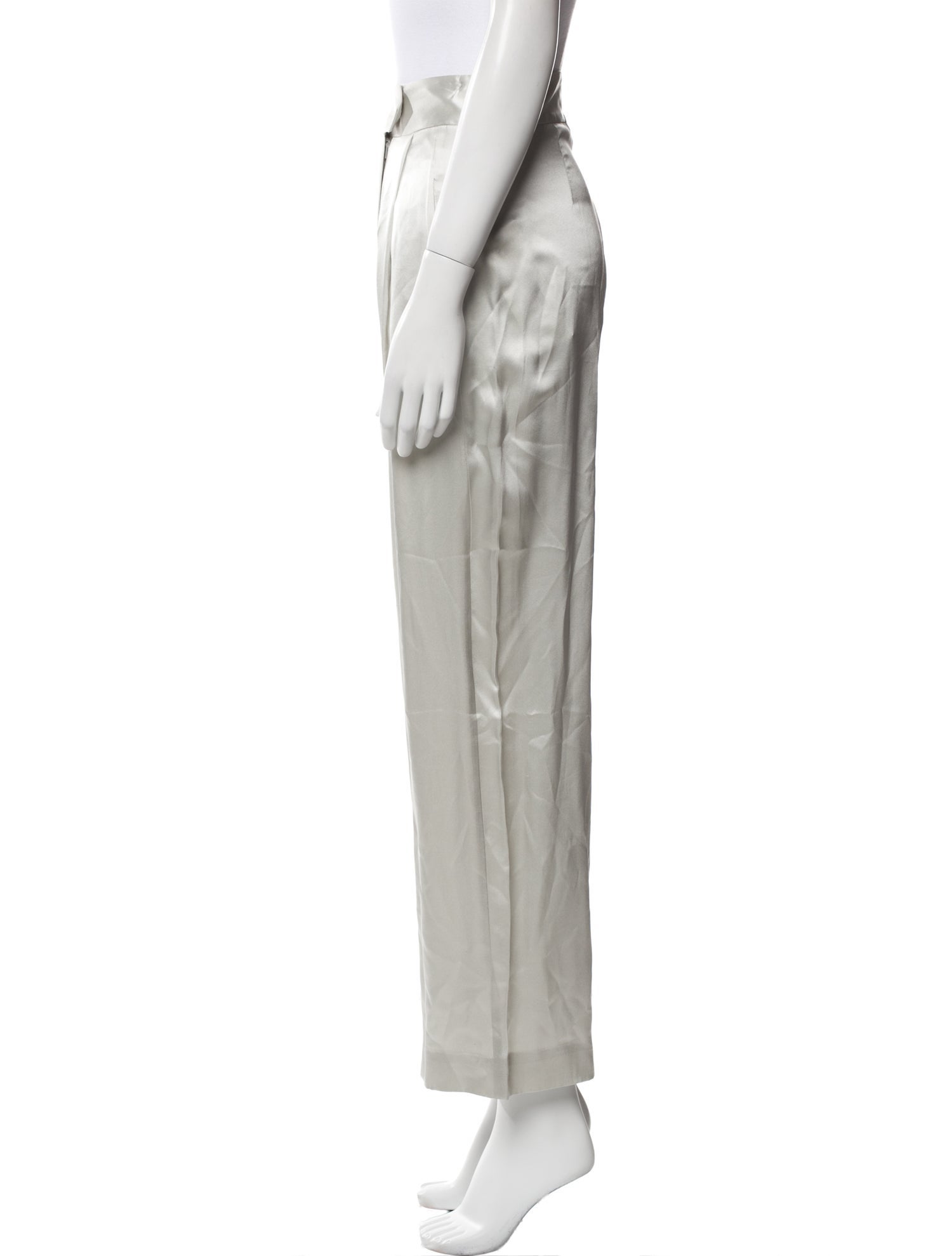 Michelle Mason Silk Wide Leg Pants