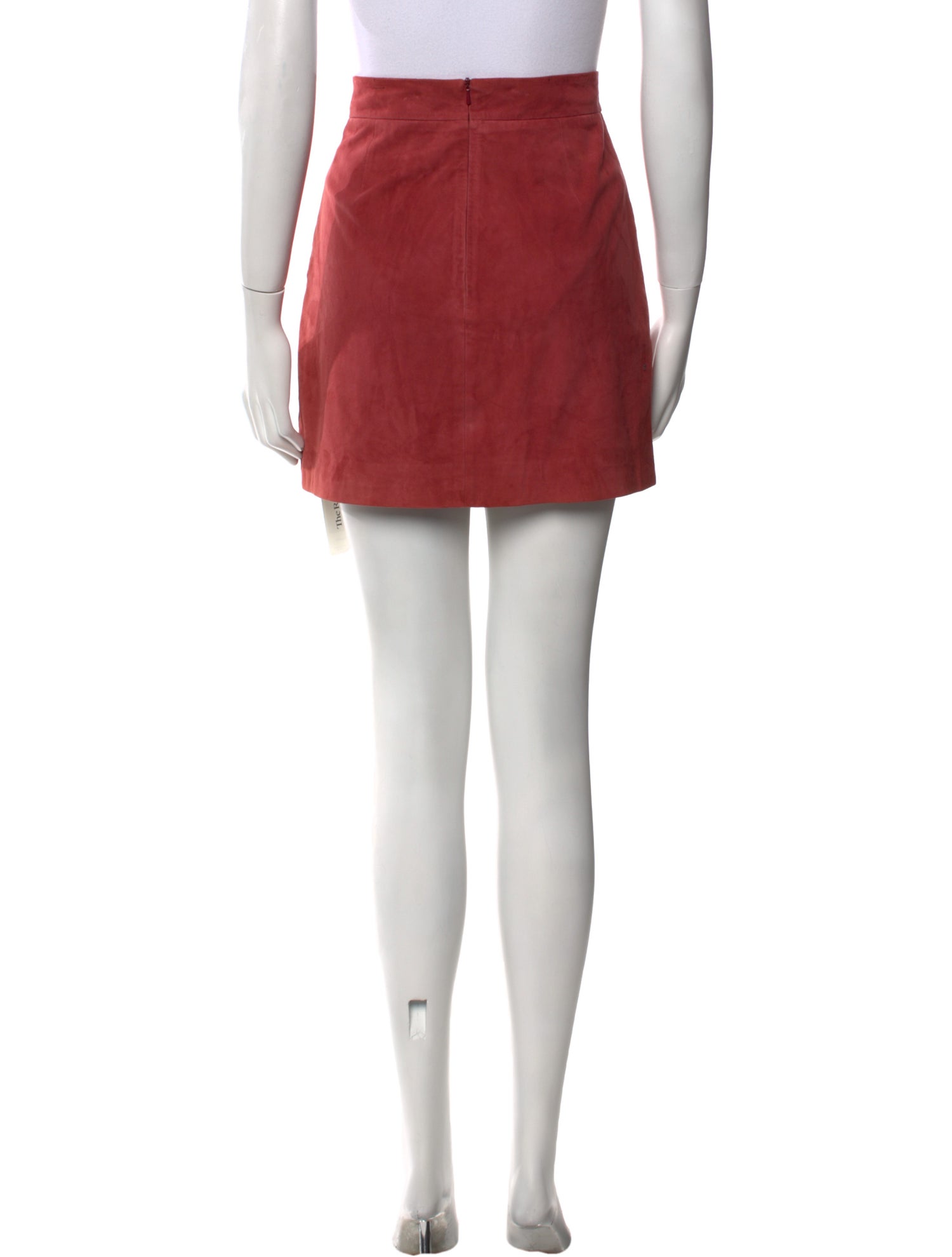 Michelle Mason Lambskin Mini Skirt